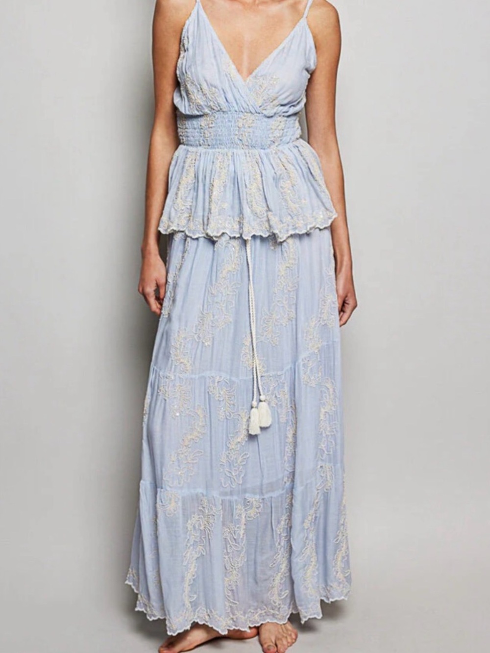 💕NEW POL Embroidered Maxi Skirt💕